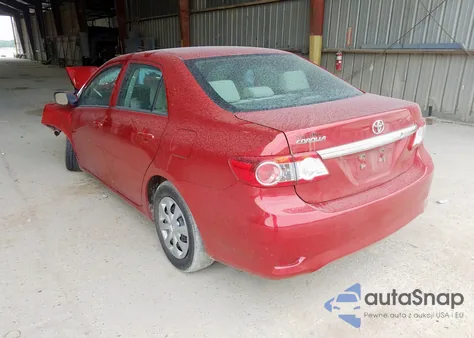 2013 Toyota Corolla Base from USA, damaged, VIN 5YFBU4EE9DP166876